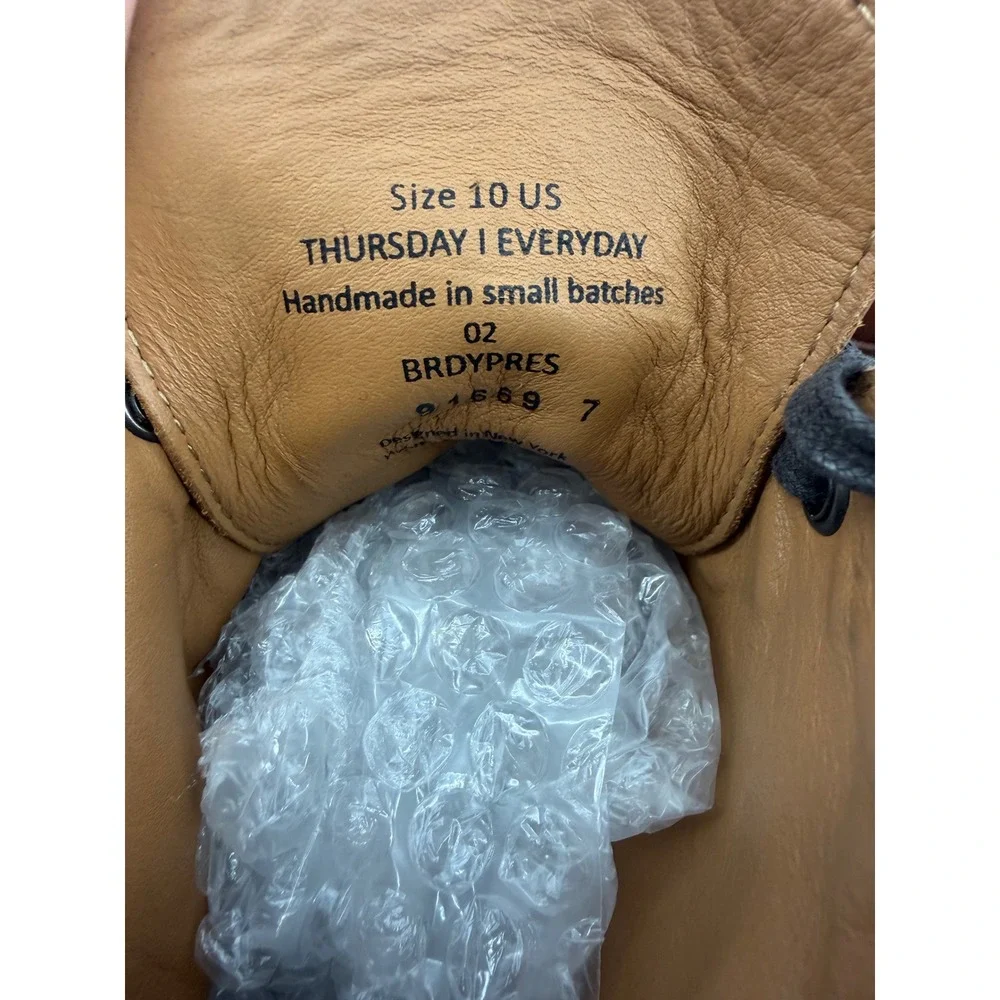 Thursday Boot Co The President Men Brown Leather Lace Up Boots BRDYPRES Sz 10
